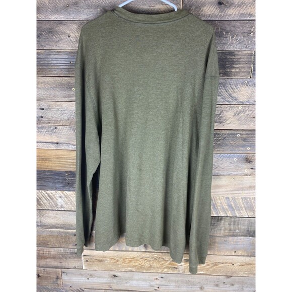 Ultimate Terrain Mens Size 3XL Green Thermal Long Sleeve Shirt - Picture 8 of 12